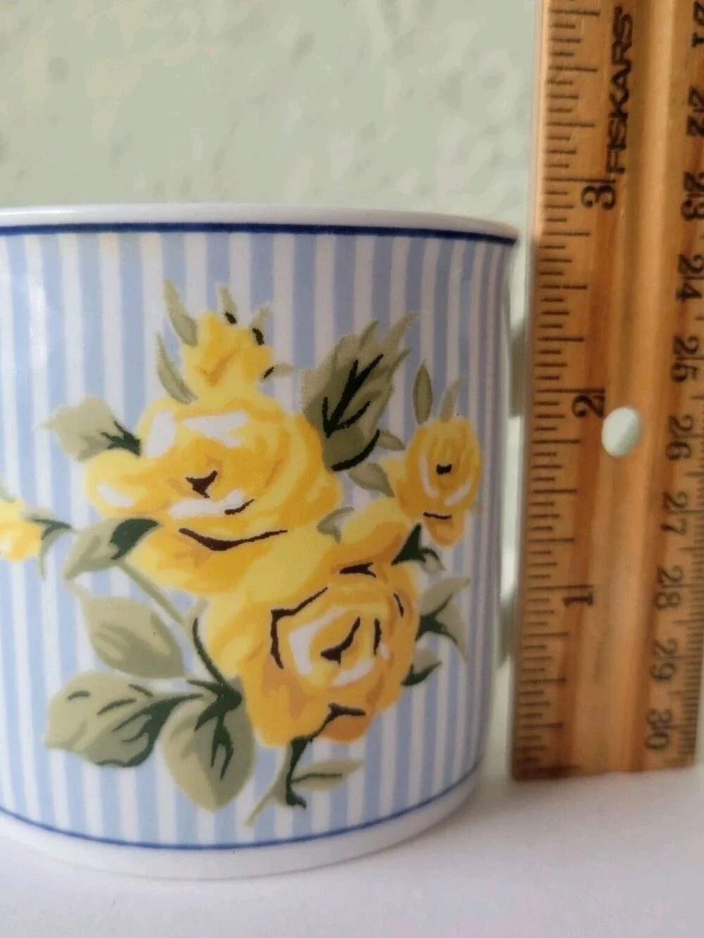 Laura Ashley Brighton Rose Tea Cup and Saucer Set of 2 Dishwasher Microwave Safe
